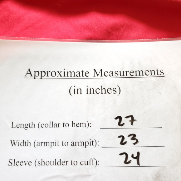 Vintage Polo Ralph Lauren Mens Large Red Zip Fleece Lined Packable Hood Jacket - Picture 9 of 9